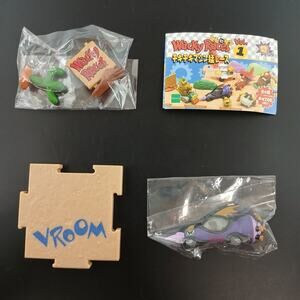 EPOCH Wacky Races Vol.1 The Mean Machine Mini Figure Hanna Barbera Japan Rare